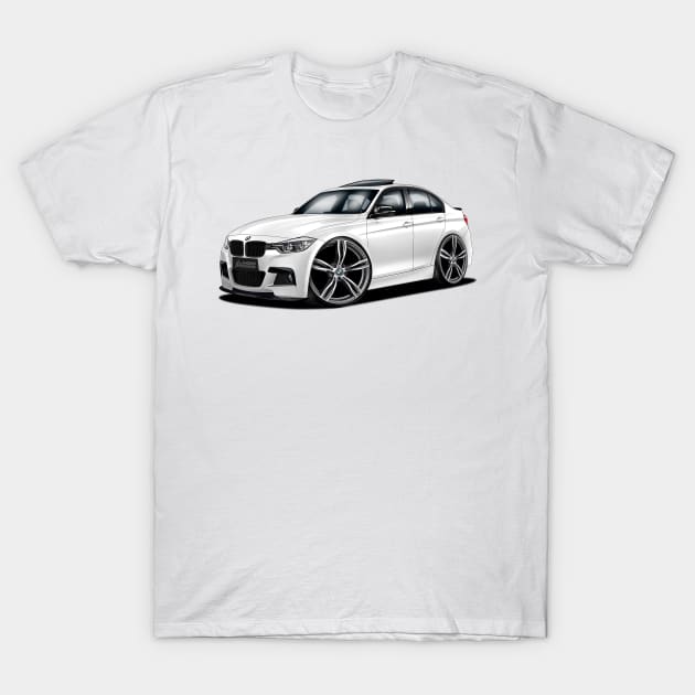 BM 320i F30 M Sport T-Shirt by AmorinDesigns